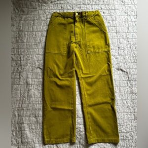 Olive Big Bud Press Work Pants